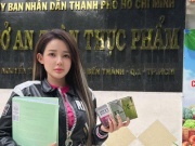 Thị trường - Tiêu dùng - Ngân 98 đã trình diện Sở An toàn Thực phẩm TP HCM về vụ sản phẩm giảm cân