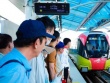 Tàu Nhổn - ga Hà Nội phải dừng chạy gần một giờ vì gặp sự cố