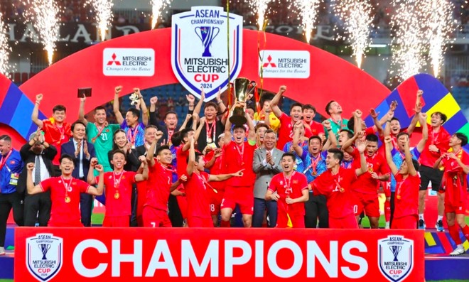 Tuyển Việt Nam hiện là đương kim vô địch AFF Cup