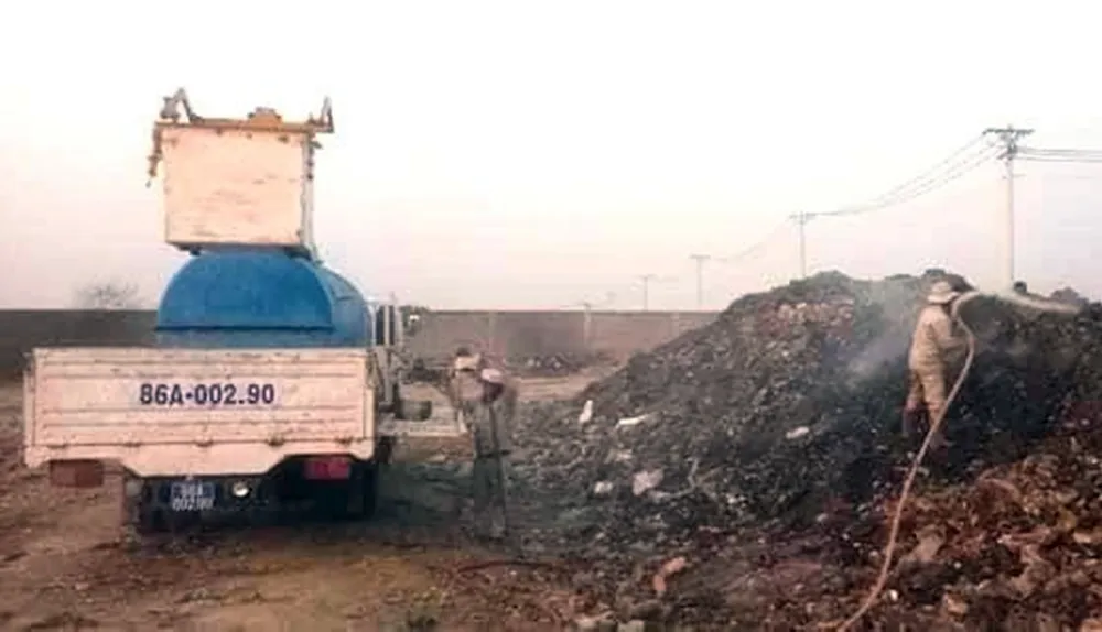 Bãi rác Sông Lũy, Bắc Bình.