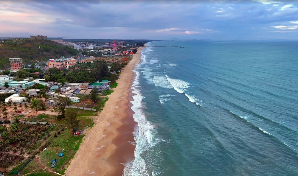 Vụ sai phạm đất đai tại Tiến Thành đã kiến nghị khởi tố. Ảnh một góc xã Tiến Thành, TP Phan Thiết.