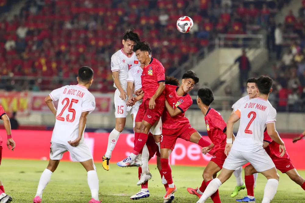 Không có nhiều gương mặt mới trên tuyển cho trận quyết đấu Malaysia ngày 10-6. Ảnh: ANH PHƯƠNG.