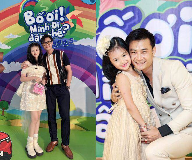 Bé Kitty "Bố Ơi Mình Đi Đâu Thế" phổng phao khó nhận ra sau 7 năm, bố giờ làm nam thần VTV nức tiếng - 1