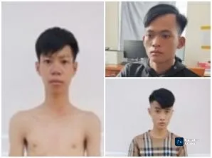 Nhóm bị can bị khởi tố về hành vi giết người. Ảnh: LA