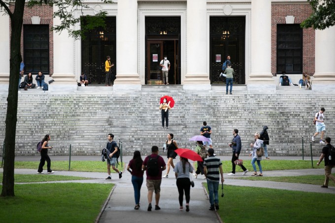Khuôn viên Đại học Harvard. Ảnh: Stephanie Mitchell/Harvard Staff Photographer