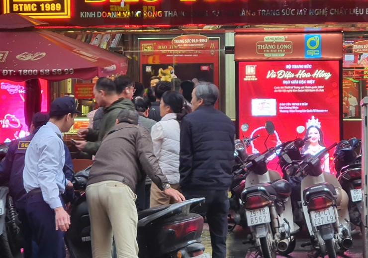 Giá vàng trong nước ghi nhận&nbsp;tăng mạnh trong những&nbsp;tháng đầu năm