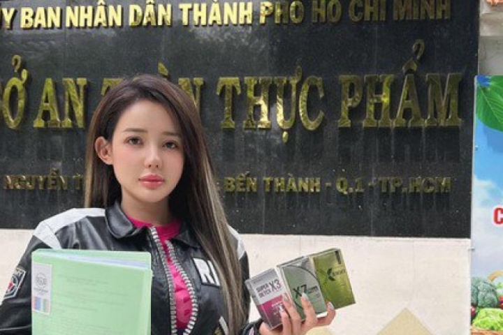 Ngân 98 đã trình diện Sở An toàn Thực phẩm TP HCM về vụ sản phẩm giảm cân