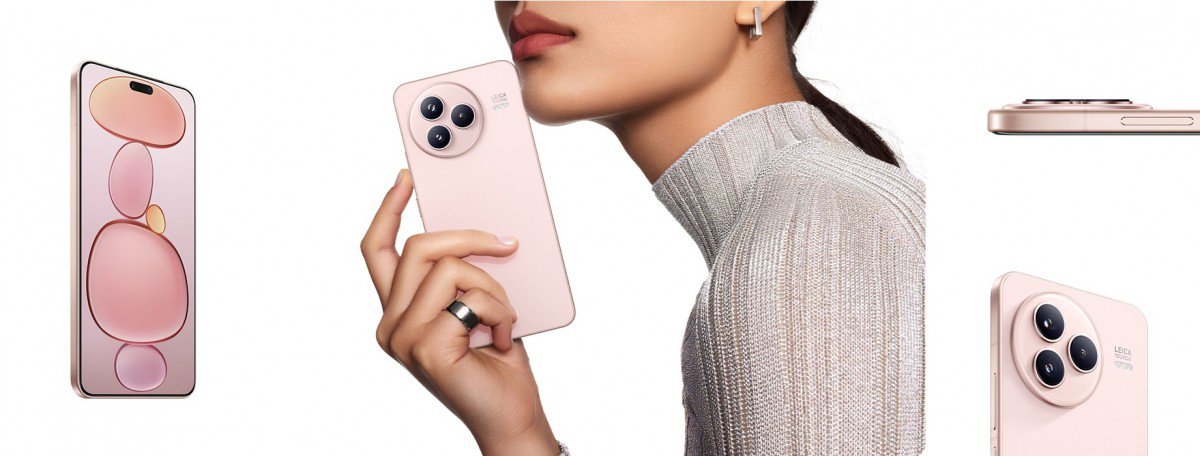 Phiên bản màu hồng cực đẹp của&nbsp;Xiaomi Civi 5 Pro.