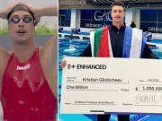 Tranh cãi sử dụng doping phá kỷ lục bơi 50m, được thưởng 1 triệu USD