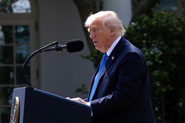 Tổng thống Mỹ Donald Trump. Ảnh: Washington Post.