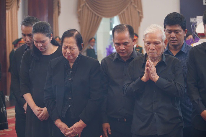 Thân quyến nguyên Chủ tịch nước Trần Đức Lương đau buồn trước sự ra đi của ông