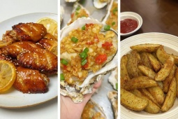 5 món ngon dễ làm từ nồi chiên không dầu