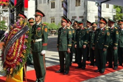 Lễ viếng nguyên Chủ tịch nước Trần Đức Lương tại quê nhà Quảng Ngãi
