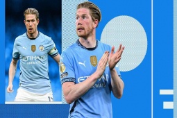 Tin mới nhất bóng đá sáng 24/5: Rộ tin De Bruyne chốt hợp đồng với Napoli
