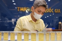 Giá vàng miếng, vàng nhẫn tăng nhanh trong sáng 24-5