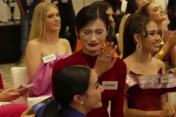 Hoa hậu Ý Nhi khóc nức nở ở Miss World 2025