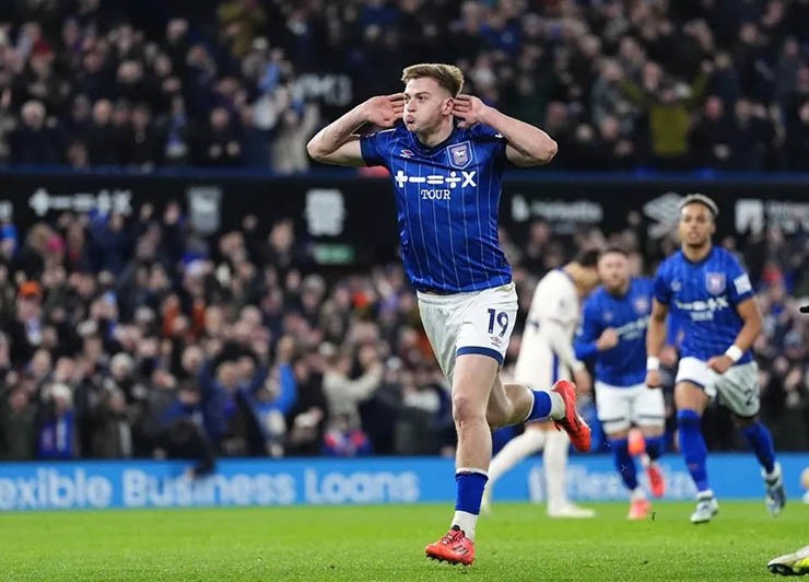 Delap thi đấu tốt, dù Ipswich Town xuống hạng