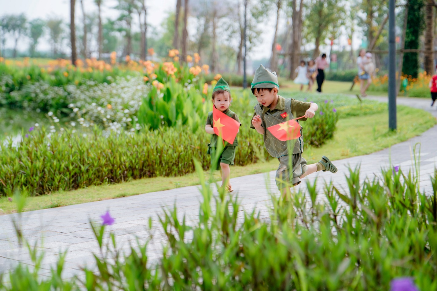 Không gian kích thích trẻ vận động