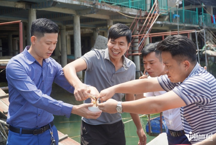 Mỗi ngày khu vực Eo Bạch đón hàng trăm lượt khách.