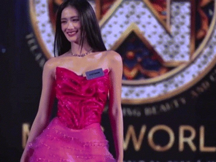 Hoa hậu Ý Nhi gây tiếc nuối khi trượt top 8 'Top Model' ở Miss World 2025