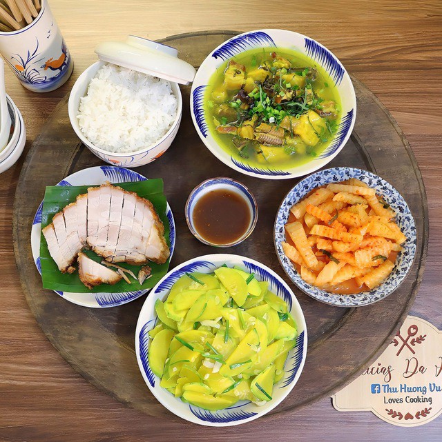 Thực đơn món ngon mỗi ngày đầy đủ dinh dưỡng.