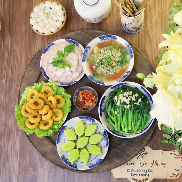 Bữa cơm ngon miệng cùng thực đơn món ngon mỗi ngày.