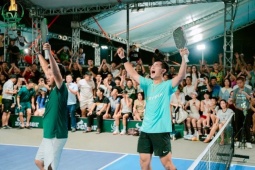 Vinh Hiển và Minh Quân thắng đôi Hoàng Nam – Linh Giang, vô địch giải Pickleball tỉnh Lào Cai mở rộng 2025