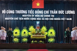 Trọng thể Lễ truy điệu nguyên Chủ tịch nước Trần Đức Lương