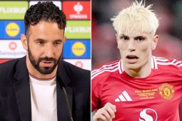Biến căng ở MU: HLV Amorim đuổi thẳng Garnacho sau chung kết Europa League