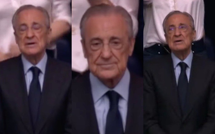 Chủ tịch Perez&nbsp;đã rơi nước mắt trong lễ&nbsp;chia tay HLV&nbsp;Ancelotti và Modric