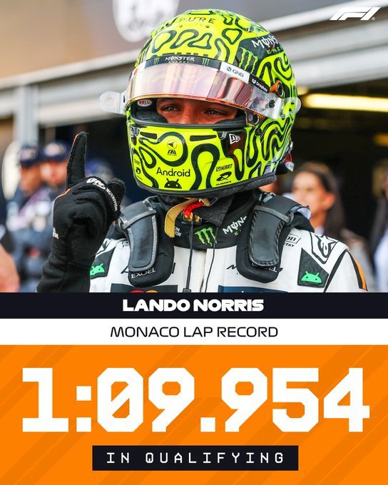 Kỷ lục mới của Monaco do Norris thiết lập