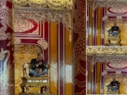 Tin tức trong ngày - Xôn xao hình ảnh một người ngồi lên ngai vàng trong Đại Nội Huế