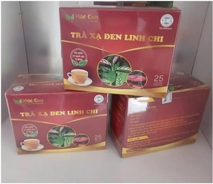 Nhiều sản phẩm của Công ty Cổ phần Thảo dược Mộc Can được thổi phồng công dụng. Ảnh: Bộ Công an