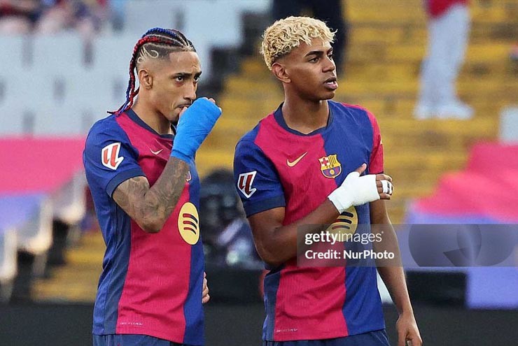 Yamal và Raphinha khiến cả La Liga run sợ