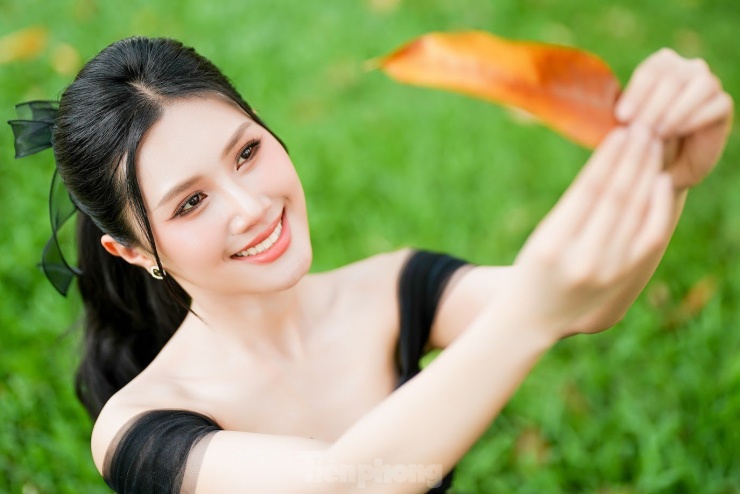 Á khôi 23 tuổi: &#39;Tôi muốn vào top 5 Hoa hậu Việt Nam&#39; - 7