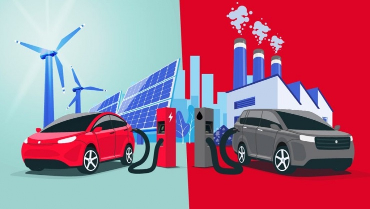 Mua xe điện hay xe xăng sẽ là phù hợp hơn trong vòng 5 năm tới? Ảnh minh hoạ: Top Speed