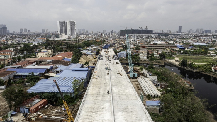 Cận cảnh cây cầu 2.300 tỷ đồng nối đô thị lõi Hải Phòng với đảo Vũ Yên - 21