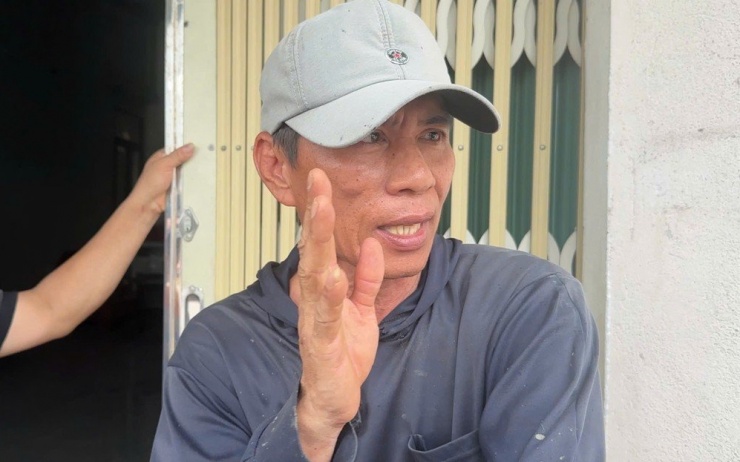 Người đàn ông kể lại giây phút "đi không nổi" vì nhìn thấy hiện trường vụ tai nạn.