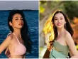 Trúc Diễm diện bikini khoe vóc dáng gợi cảm hút mắt