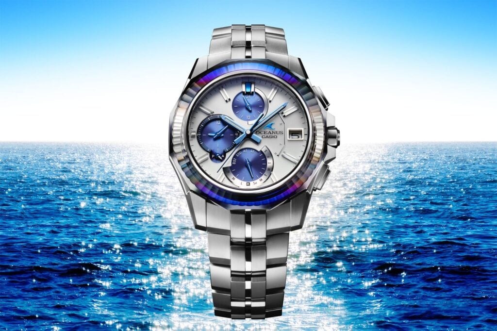 Đồng hồ&nbsp;Oceanus Manta phiên bản giới hạn của Casio ra mắt.
