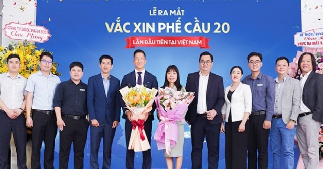 VNVC ra mắt và tiêm vắc xin phế cầu 20 đầu tiên tại Việt Nam