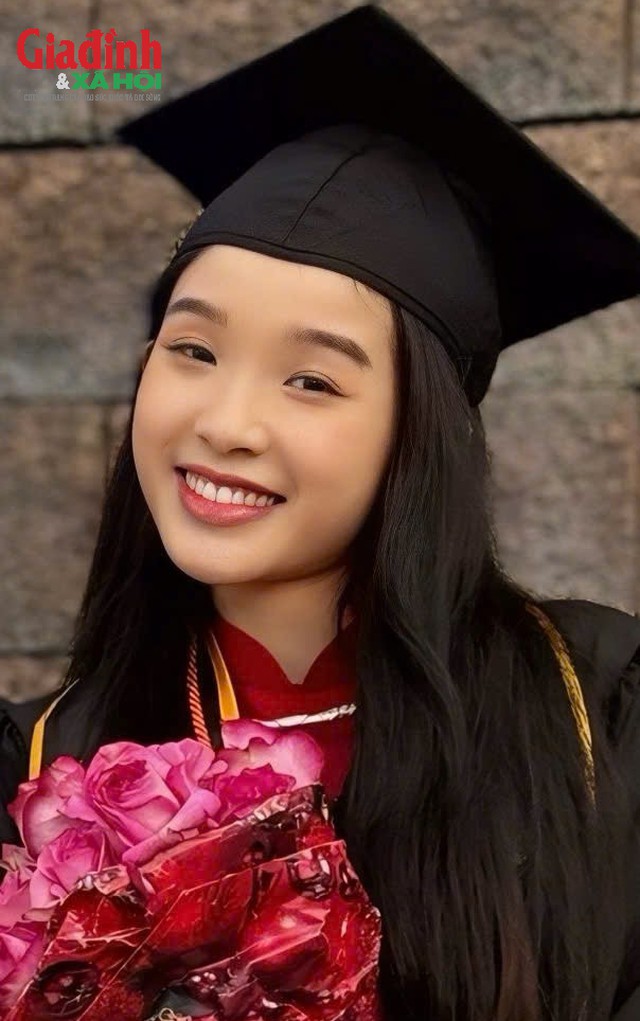 Tú Linh - Con gái Thanh Thanh Hiền trong ngày tốt nghiệp đại học (ảnh nhân vật cung cấp).