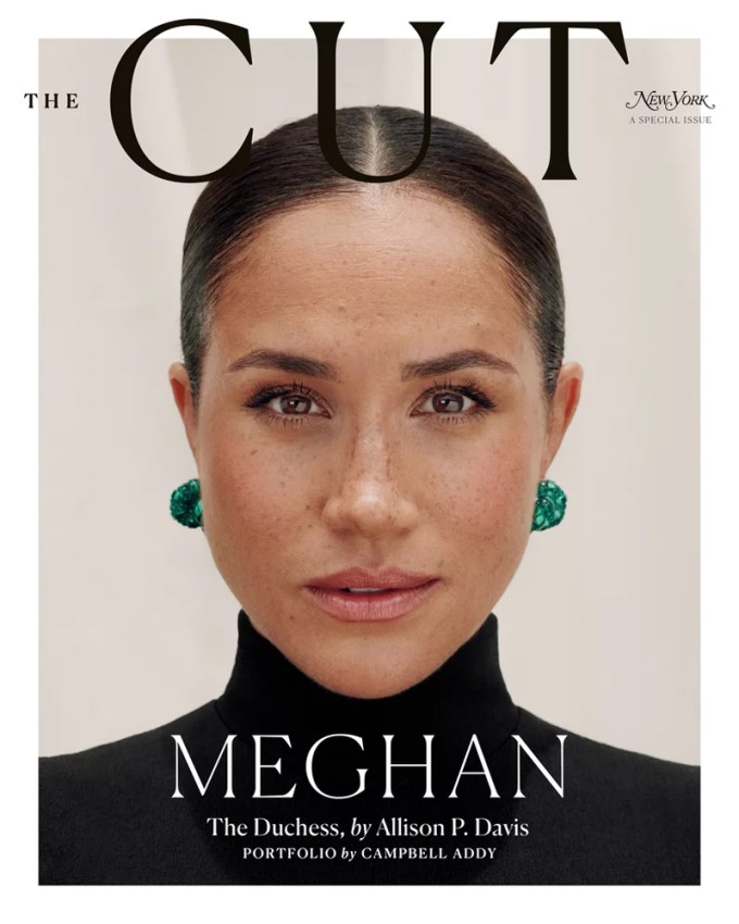 Meghan trên bìa 'The Cut' tháng 9/2022.
