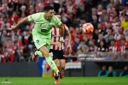 Video bóng đá Bilbao - Barcelona: Lewandowski lập cú đúp (La Liga)