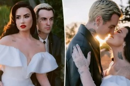 Đời sống Showbiz - Lễ cưới của Demi Lovato ở California