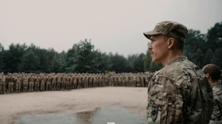 Chỉ huy Lữ đoàn Vệ binh Quốc gia Azov, đại tá Denys "Redis" Prokopenko. Ảnh: Ukrainska Pravda.