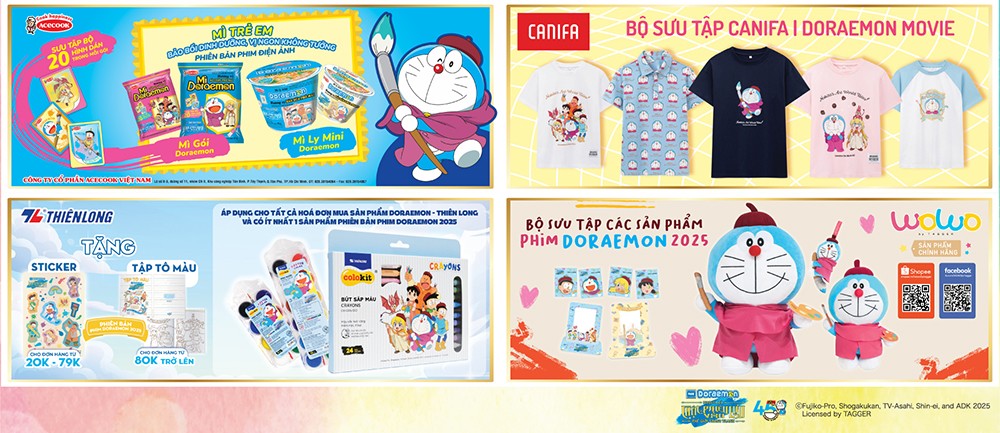 Kỷ niệm 45 năm, hàng loạt sự kiện chào đón phim Doraemon 2025 trên toàn quốc - 4