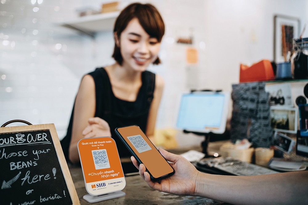 Loa thanh toán SHB đang được nhiều hộ kinh doanh chào đón
