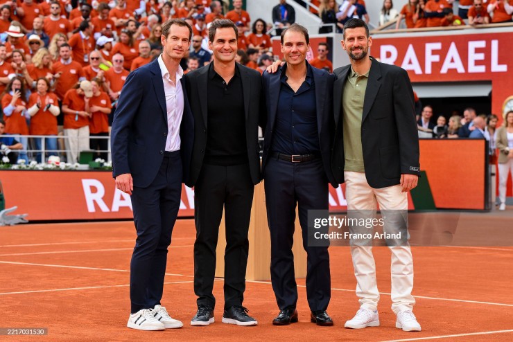 Djokovic, Federer, Murray và Nadal hội ngộ