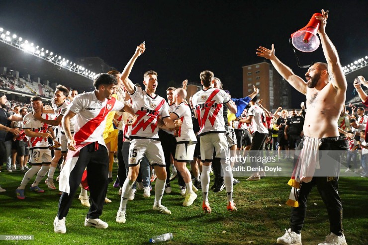 Rayo Vallecano, đại diện thứ 8 của La Liga ở cúp châu Âu mùa tới